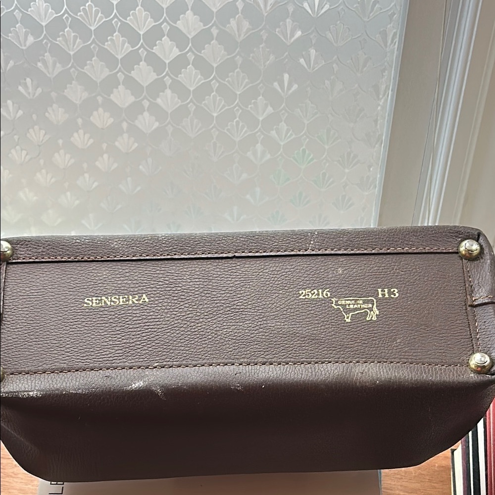 Vintage Brown Leather Apothecary Doctors Men's Bag - Picture 7 of 7